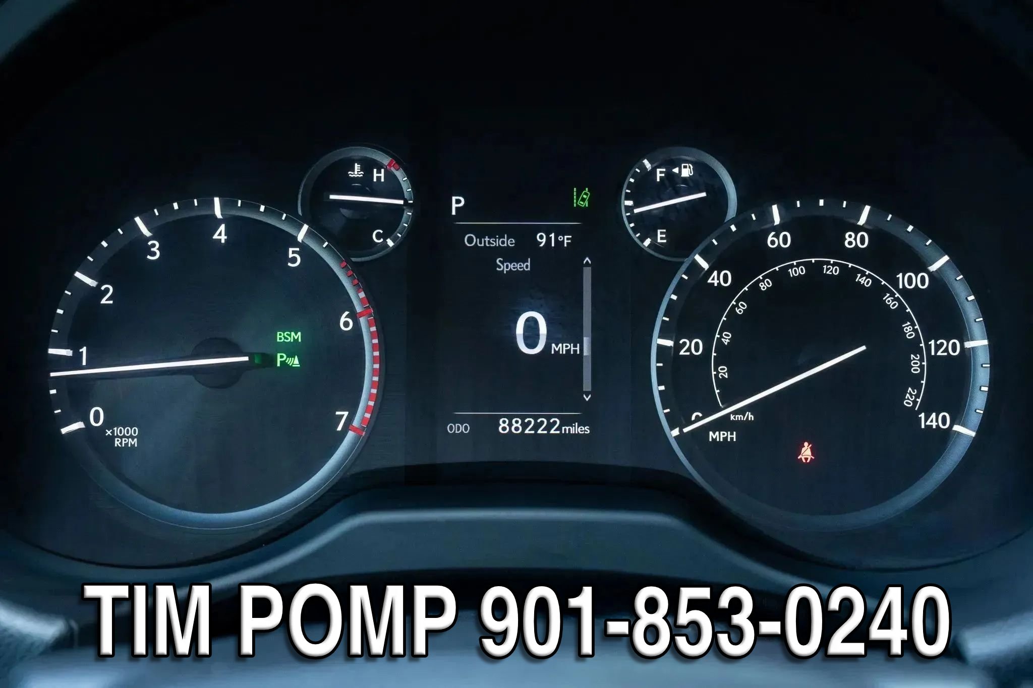 Used 2023 Lexus GX 460 w/ Black Line Special Edition AWD/4WD image 20