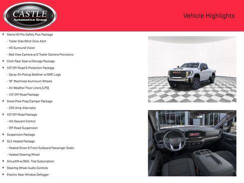 New 2026 GMC Sierra 2500 SLE w/ SLE Value Package; image 11