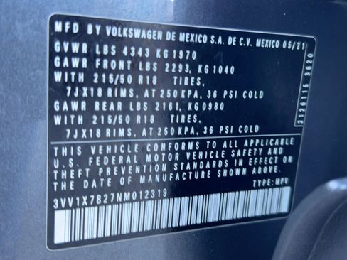 Used 2022 Volkswagen Taos SEL image 20