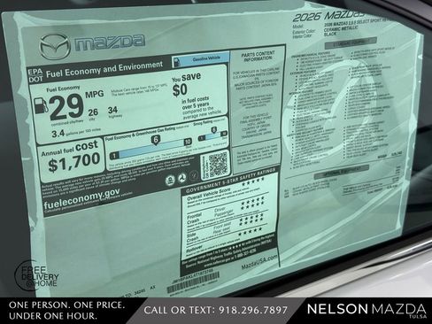 New 2026 MAZDA MAZDA3 s Sport FWD image 16