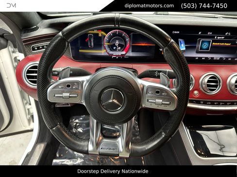 Used 2019 Mercedes-Benz S 63 AMG 4MATIC Coupe w/ Carbon Fiber Exterior Package image 22
