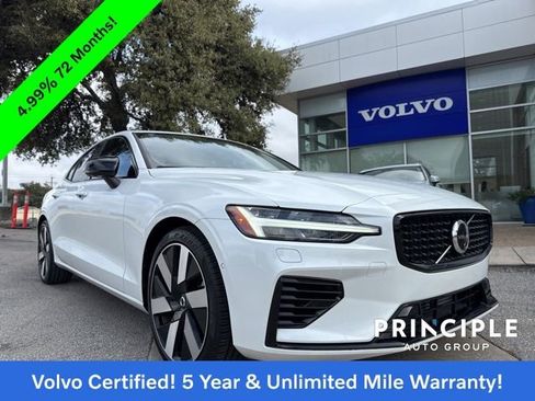 Certified 2024 Volvo S60 T8 Plus w/ Climate Package image 1