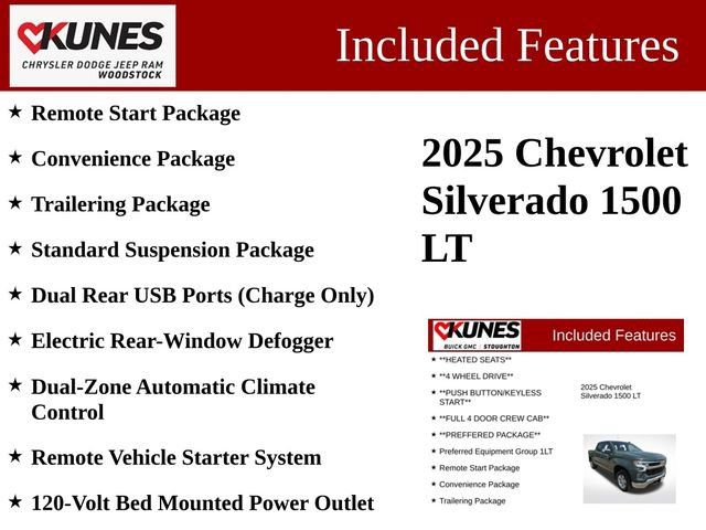 Used 2025 Chevrolet Silverado 1500 LT AWD/4WD image 3