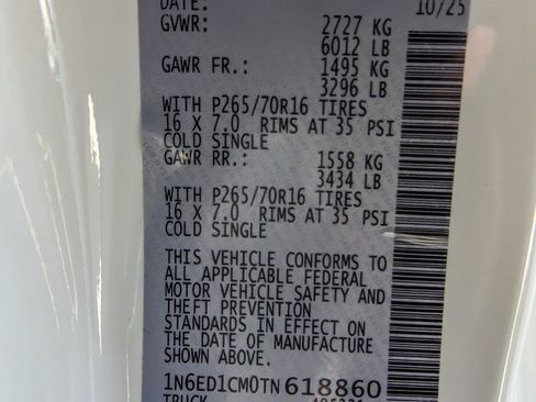 New 2026 Nissan Frontier S w/ S Utility Package image 30