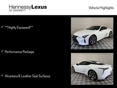 Used 2018 Lexus LC 500 Coupe w/ Performance Package RWD image 11