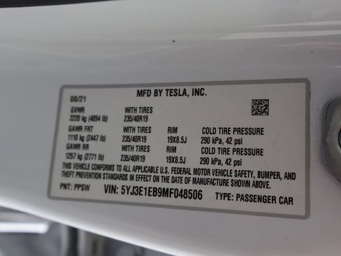 Used 2021 Tesla Model 3 Long Range image 53