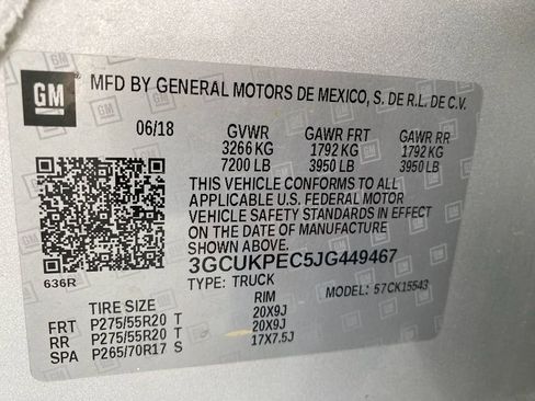 Used 2018 Chevrolet Silverado 1500 Custom w/ Custom Value Package image 31