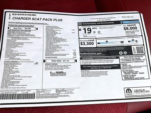 New 2026 Dodge Charger Scat Pack AWD/4WD image 17