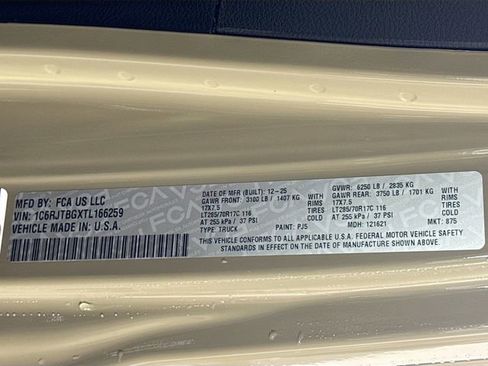 New 2026 Jeep Gladiator Rubicon w/ Safety Group image 34