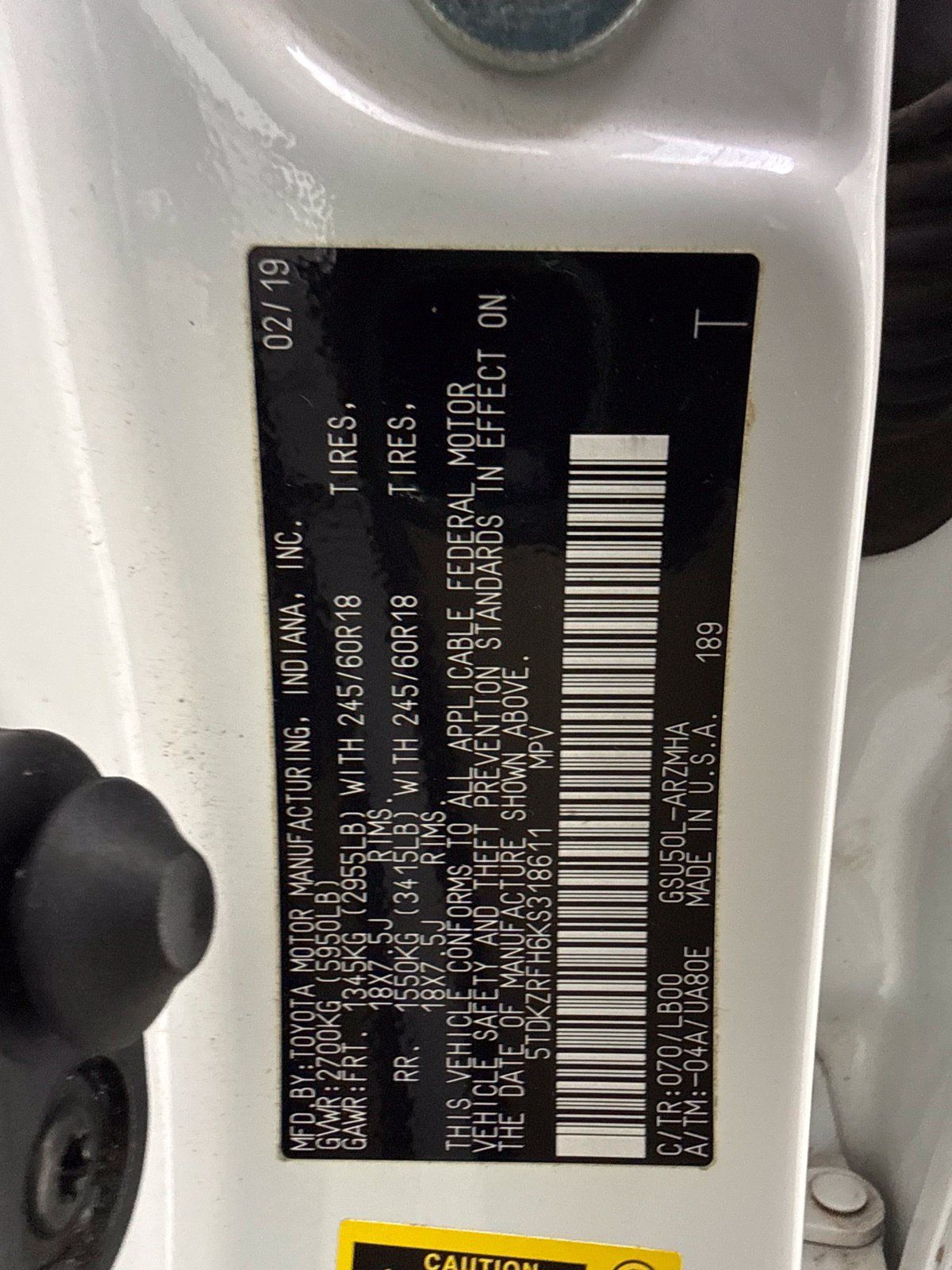Used 2019 Toyota Highlander XLE FWD image 15
