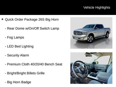 Used 2016 RAM 1500 Big Horn AWD/4WD image 16