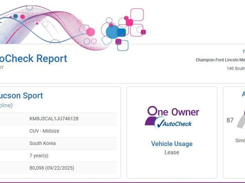 Used 2018 Hyundai Tucson Sport w/ Cargo Package image 2