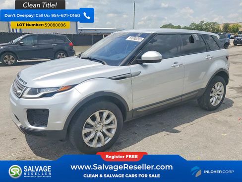 Used 2018 Land Rover Range Rover Evoque SE AWD/4WD image 1
