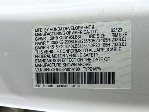 Used 2023 Honda Pilot Elite image 37