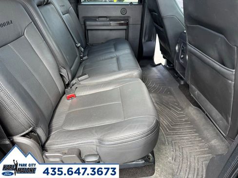 Used 2015 Ford F350 Platinum w/ FX4 Off-Road Package AWD/4WD image 38