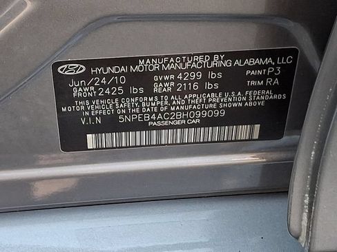 Used 2011 Hyundai Sonata GLS FWD image 34