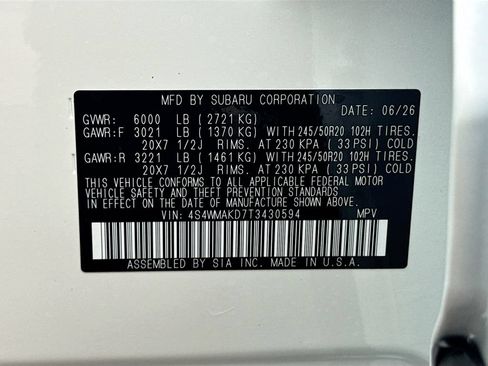 New 2026 Subaru Ascent Touring w/ Popular Package #2 AWD/4WD image 31