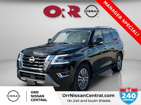 Used 2024 Nissan Armada SL w/ Captain's Chairs Package image 1