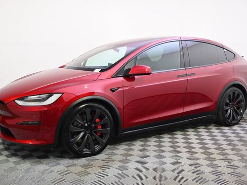 Used 2023 Tesla Model X Plaid AWD/4WD image 2