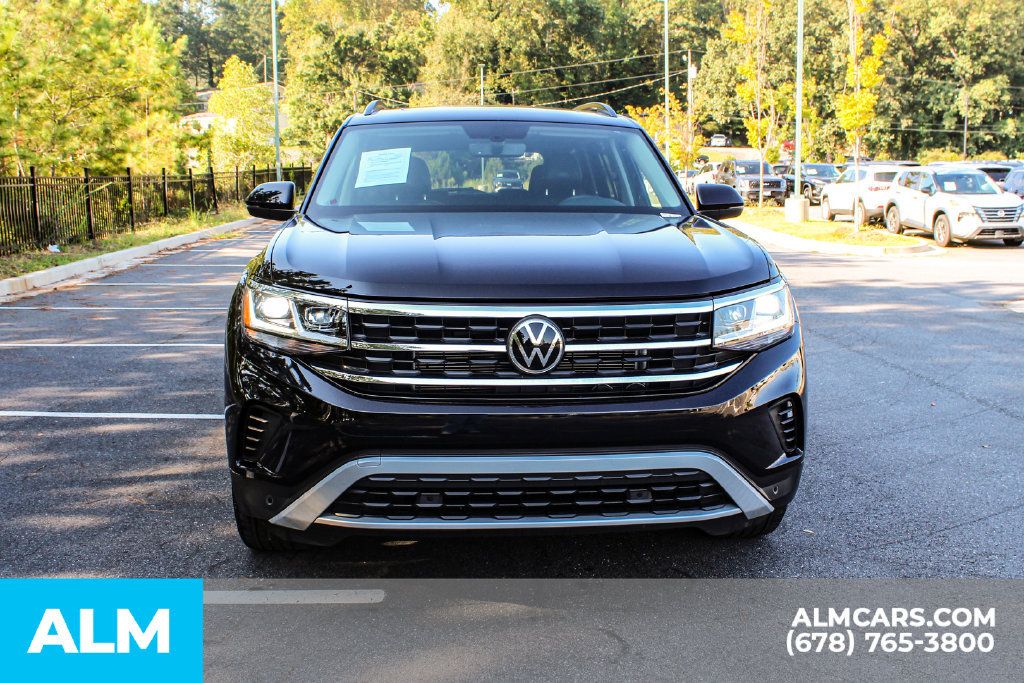 Used 2022 Volkswagen Atlas SE w/ Panoramic Sunroof Package FWD image 9