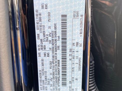 New 2025 Ford F150 Lariat w/ Equipment Group 501A Mid image 17