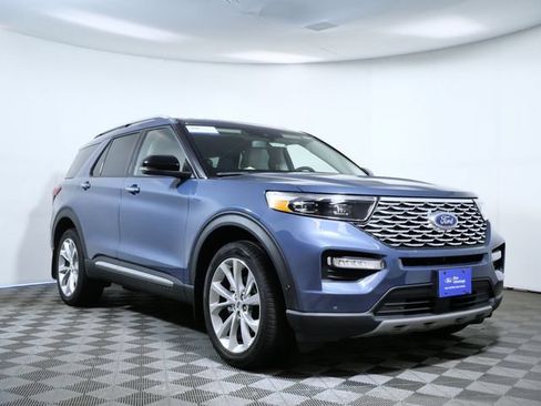 Certified 2021 Ford Explorer Platinum w/ Equipment Group 601A AWD/4WD image 1
