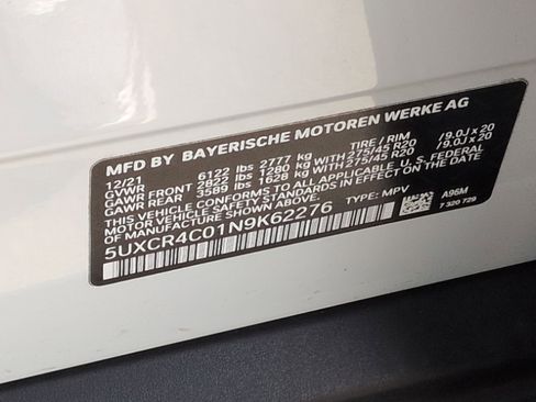 Certified 2022 BMW X5 sDrive40i image 36