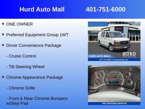 Certified 2023 GMC Savana 2500 w/ Driver Convenience Package image 6