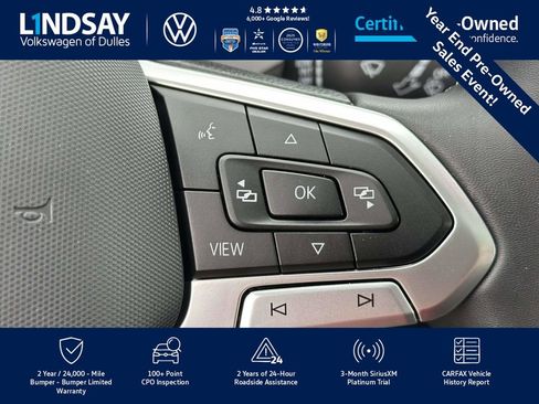 Certified 2022 Volkswagen Atlas SE w/ Panoramic Sunroof Package image 23