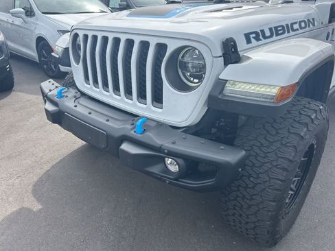 Used 2021 Jeep Wrangler Unlimited Rubicon 4xe w/ Steel Bumper Group image 12