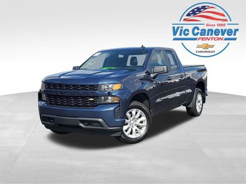 Certified 2021 Chevrolet Silverado 1500 Custom AWD/4WD image 1