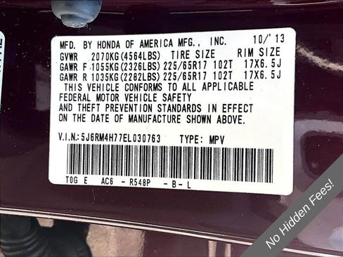 Used 2014 Honda CR-V EX-L image 28