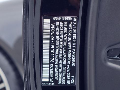 Certified 2023 Porsche Panamera w/ Smoking Package RWD image 27