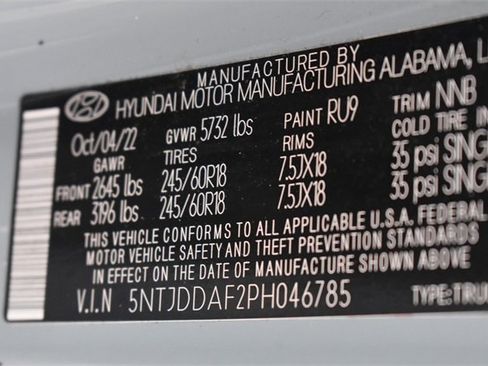 Used 2023 Hyundai Santa Cruz SEL Premium w/ Cargo Package image 36