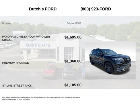 Used 2025 Ford Explorer ST-Line w/ Premium Package AWD/4WD image 6