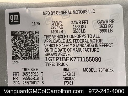 New 2026 GMC Canyon Elevation w/ Convenience Package image 28