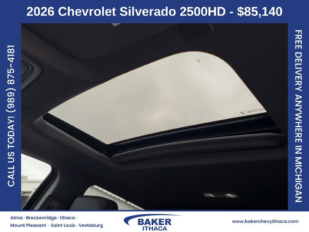 New 2026 Chevrolet Silverado 2500 LTZ w/ Trail Boss Package AWD/4WD image 26
