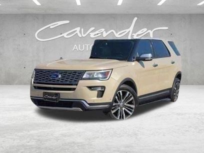 Certified 2018 Ford Explorer Platinum