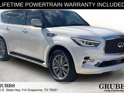 Used 2023 INFINITI QX80 Luxe w/ Cargo Package RWD image 1
