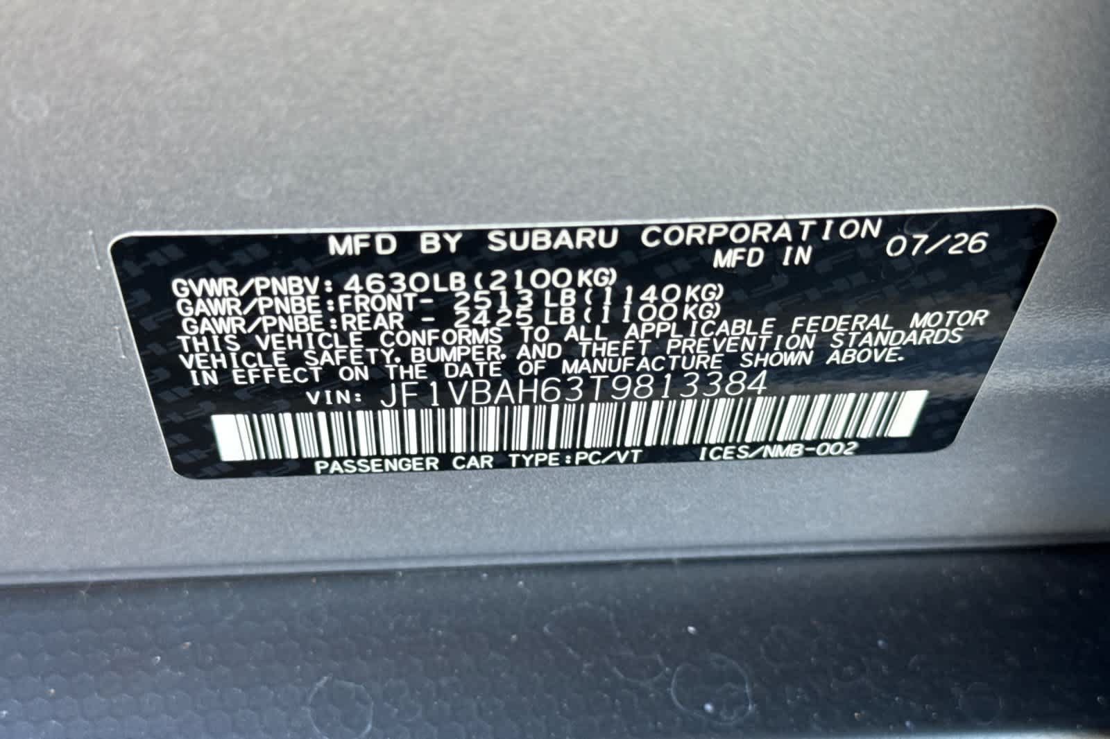 New 2026 Subaru WRX Premium AWD/4WD image 30