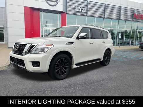 Used 2019 Nissan Armada Platinum w/ Interior Lighting Package AWD/4WD image 7