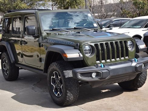 Used 2022 Jeep Wrangler Unlimited Rubicon 4xe w/ Cold Weather Group image 4