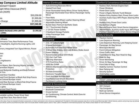 New 2026 Jeep Compass Limited image 18