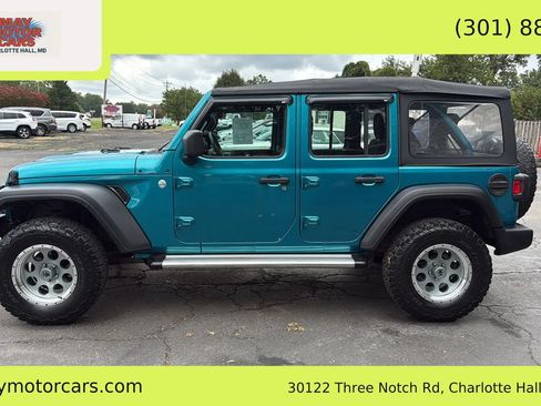 Used 2020 Jeep Wrangler Unlimited Sport AWD/4WD image 1