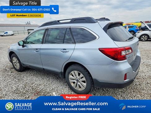 Used 2017 Subaru Outback 2.5i Premium AWD/4WD image 3