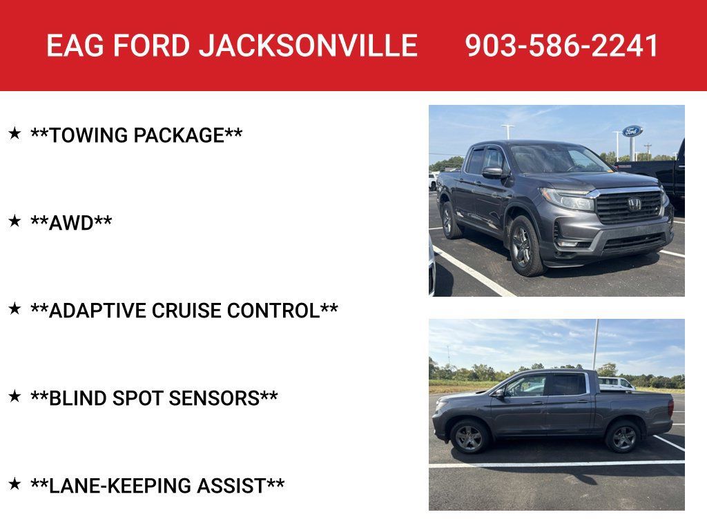 Used 2023 Honda Ridgeline RTL image 8