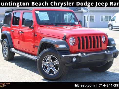 Used 2022 Jeep Wrangler Unlimited Sport AWD/4WD image 1