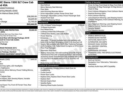 New 2026 GMC Sierra 1500 SLT AWD/4WD image 16