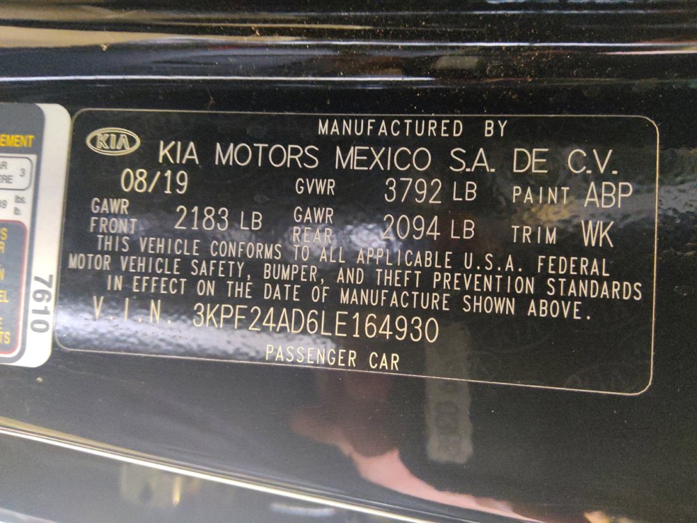 Used 2020 Kia Forte LXS FWD image 33