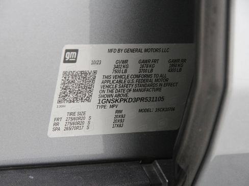 Certified 2023 Chevrolet Tahoe Z71 w/ Luxury Package image 25